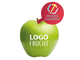 Logo-Apfel mit Natur Snack Box bedruckt